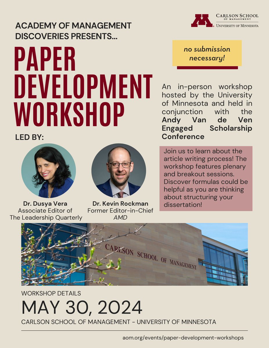 Carlson School of Management PhD Program tweet media