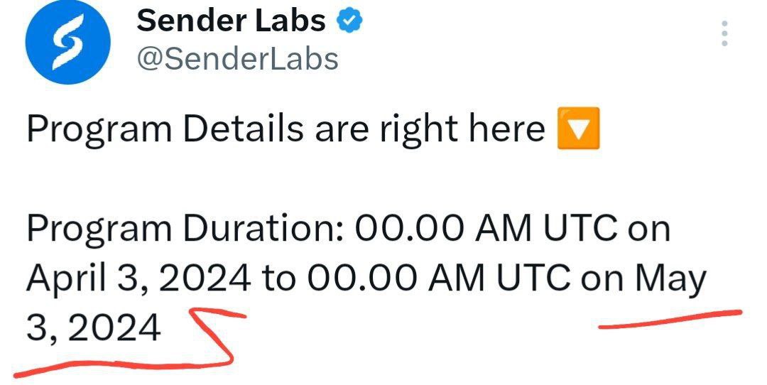 AryanXbt's tweet image. U Have Only 10Days ( Last Reminder)

Senderlabs - Keep collecting daily pts (more pts = more token)🪙🪙

@senderlabs