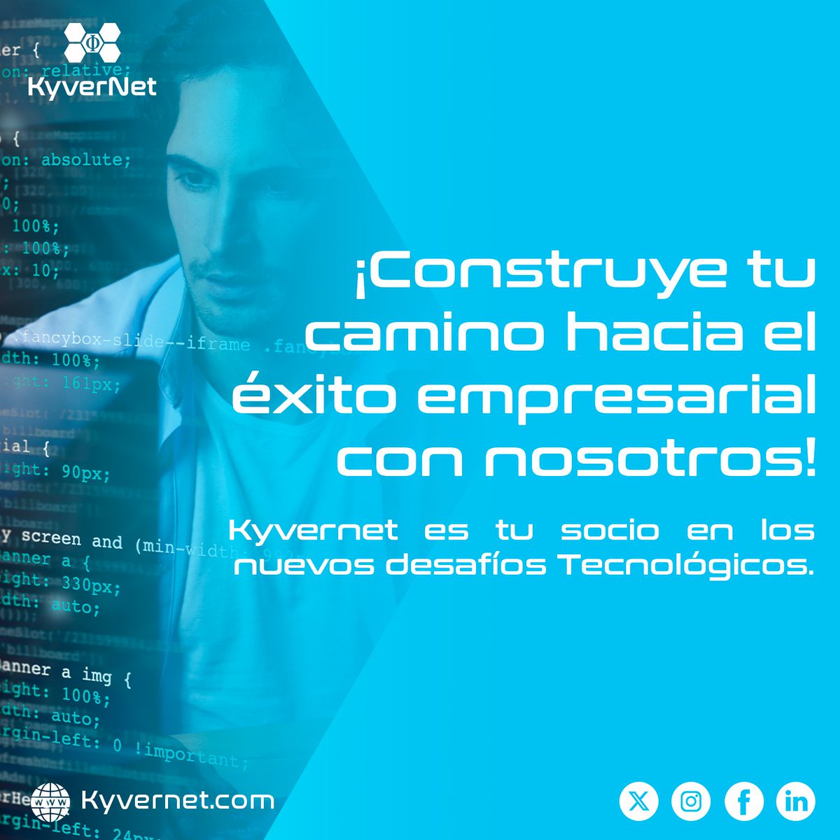 Kyvernet's tweet photo. Descubre el abanico de soluciones de Tecnologías Informáticas, que te ofrece Kyvernet para afrontar los desafíos del siglo 21.
#Kyvernet #informática #empresa #entornodigital #equipoinformatico #planificacióndigital #sistemasinformaticos #ciberseguridad #respaldodedatos https://t.co/RUbJnDfZ1w