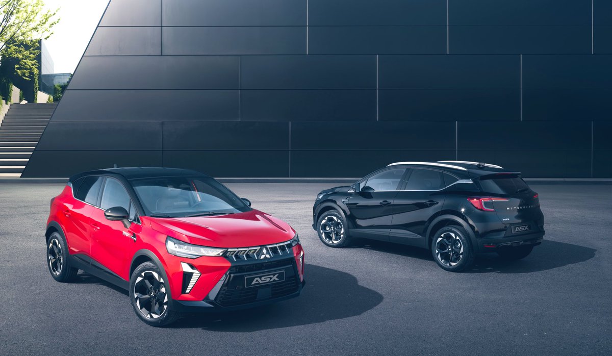 Nuevo #MitsubishiASX #MadeInSpain Premiere mundial #SUV #ASX #hybrid #MHEV #Eco nuevo diseño y mas conectividad #coches #novedades #motor @Mitsubishi_ES