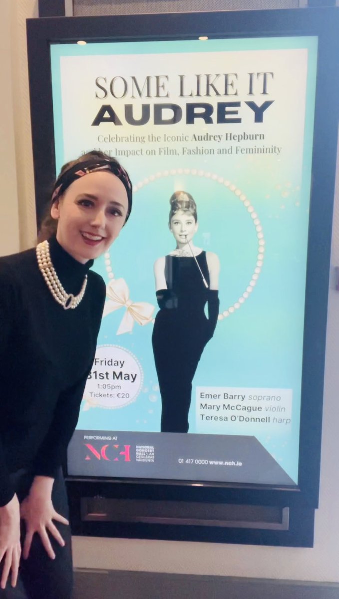 Just popping in to say ‘Some Like it Audrey’! Cos they do! And so do I and we’ll all congregating at the NCH to like her together! Join us! nch.ie/all-events-lis…