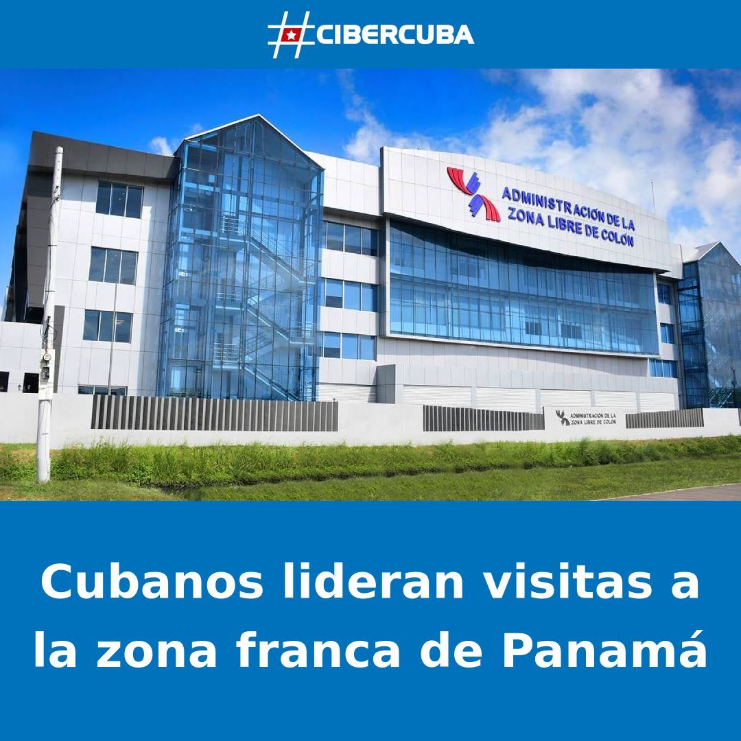 CiberCuba's tweet photo. Cubanos lideran visitas a la zona franca de Panamá
Leer más: https://t.co/FYkGU3eBQ4 #CiberCuba #Cuba https://t.co/4cLUKoSDW9
