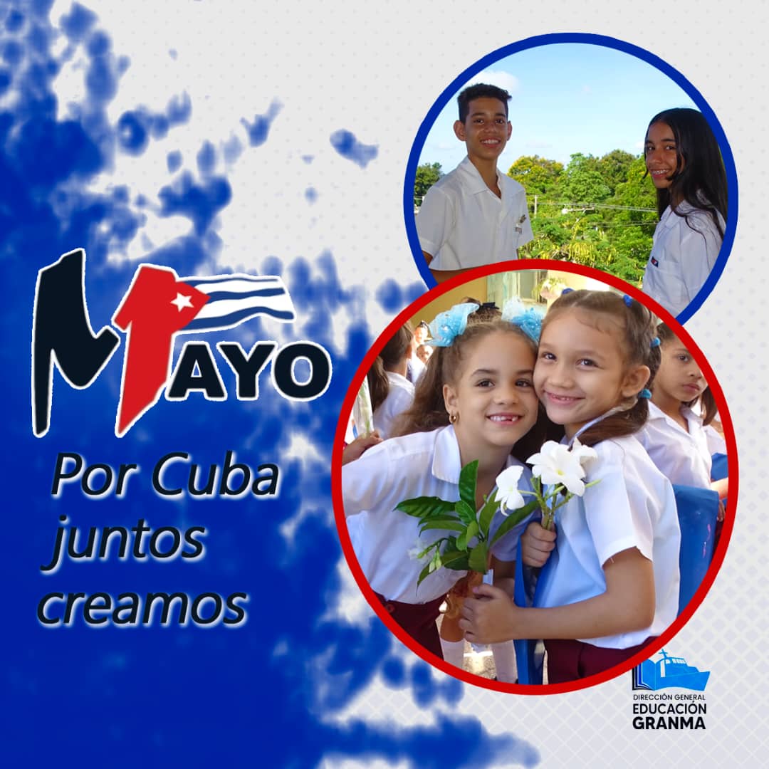 #PorCubaJuntosCreamos #Cuba #CubaMined #ProvinciaGranma #EducaciónGranma