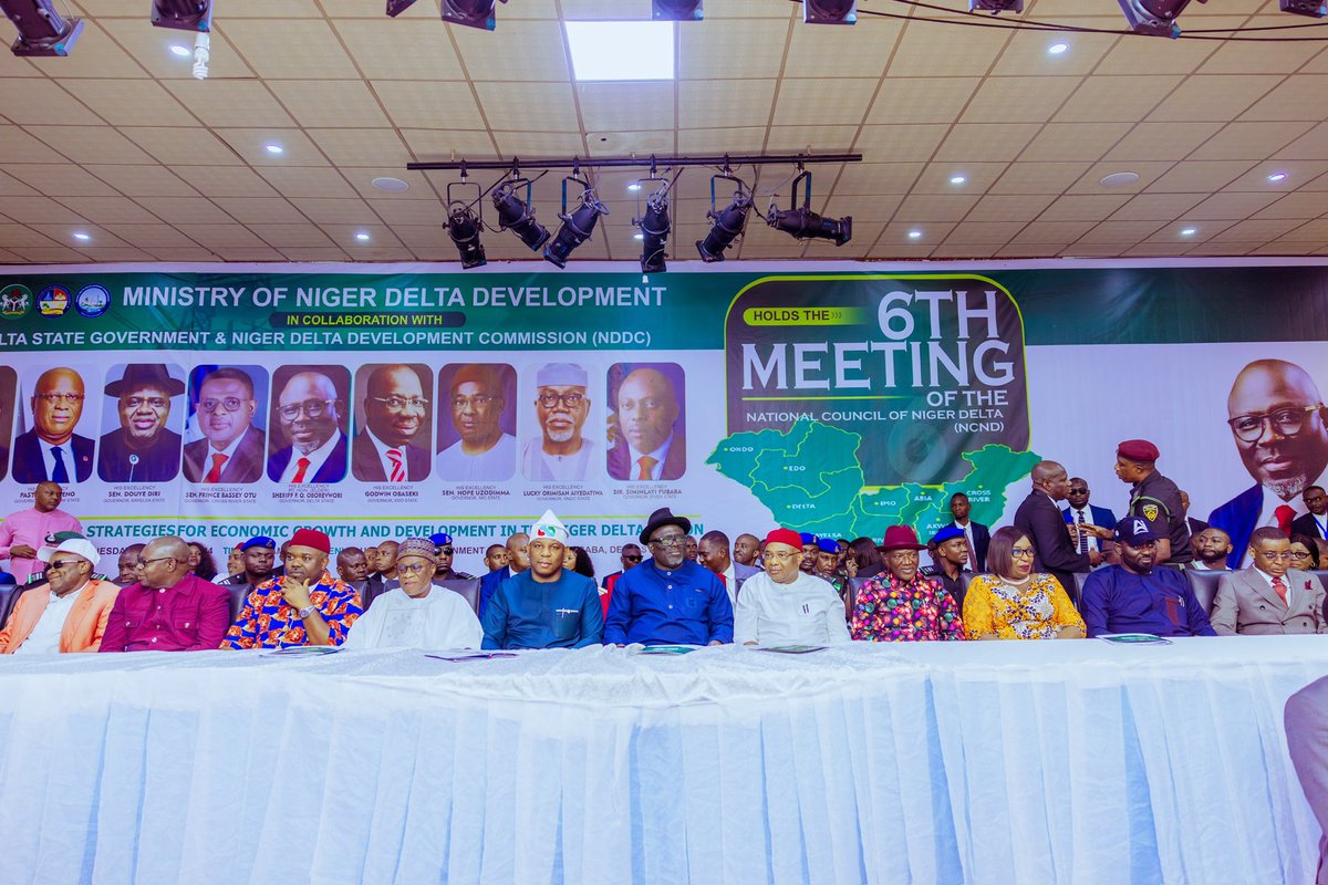Today, it was an honour hosting the 6th meeting of the National Council on Niger Delta (NCND) in Unity Hall, Government House, Asaba. It was a well-attended event with all critical stakeholders in attendance with the theme: Stimulating Strategies For Economic Growth and…