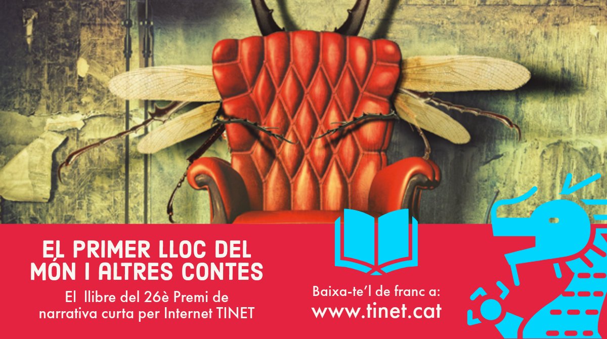 🌜 Què seria una nit de #SantJordi sense una bona història? Ja et pots baixar gratis EL PRIMER LLOC DEL MÓN I ALTRES CONTES, el llibre del 26è #PremiTINET #PremisLiterarisTGN 📲📖 Feliç lectura!

ℹ️tinet.cat/premi-tinet-de…
#SantJordiDipta <a href="/TGNcultura/">Tarragona Cultura</a> <a href="/OmniumTarragone/">Òmnium Tarragonès</a> <a href="/CNLTarragona/">CNL Tarragona</a>