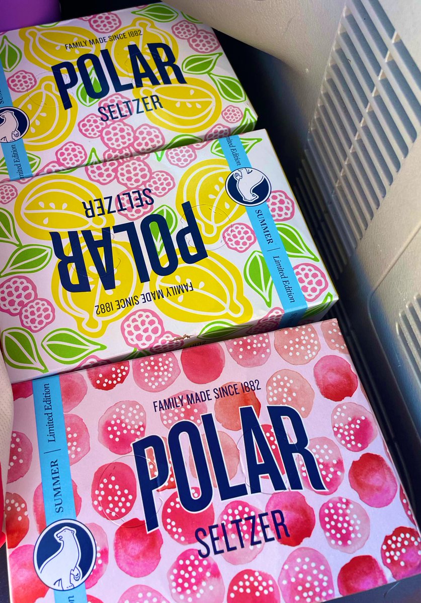 Stocking up on the summer flavors @PolarSeltzer