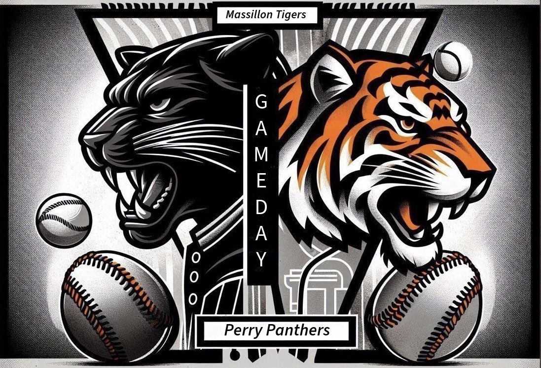 GAMEDAY!

PERRY @ MASSILLON

📍 WASHINGTON HS
📆 FIRST PITCH 5PM

#BringTheNoise