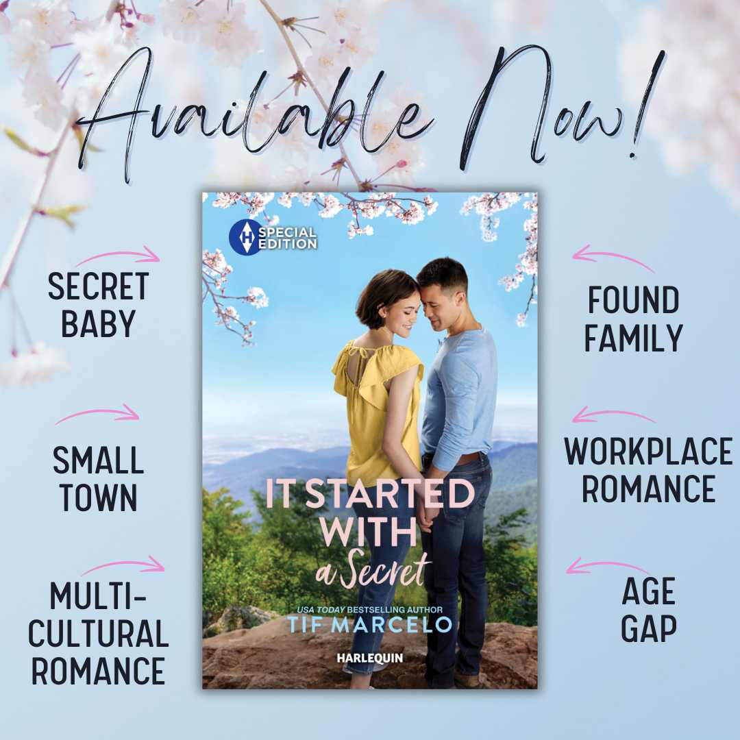 Congrats to fellow Tall Poppy @TifMarcelo  for her newest release IT STARTED WITH A SECRET, the first book in the Spirit of the Shenandoah series!❤️