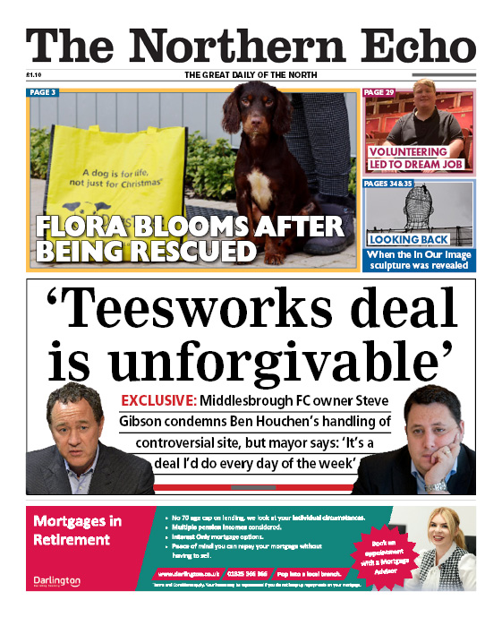 🚨Tomorrow's @TheNorthernEcho. An @Echochrislloyd EXCLUSIVE🚨
🧐Extraordinary development in the Tees Valley mayor race as Boro's Steve Gibson launches a scathing attack on @BenHouchen over @TeesworksUK deal and endorses his rival Labour's @chrismcewan11 #TomorrowsPapersToday