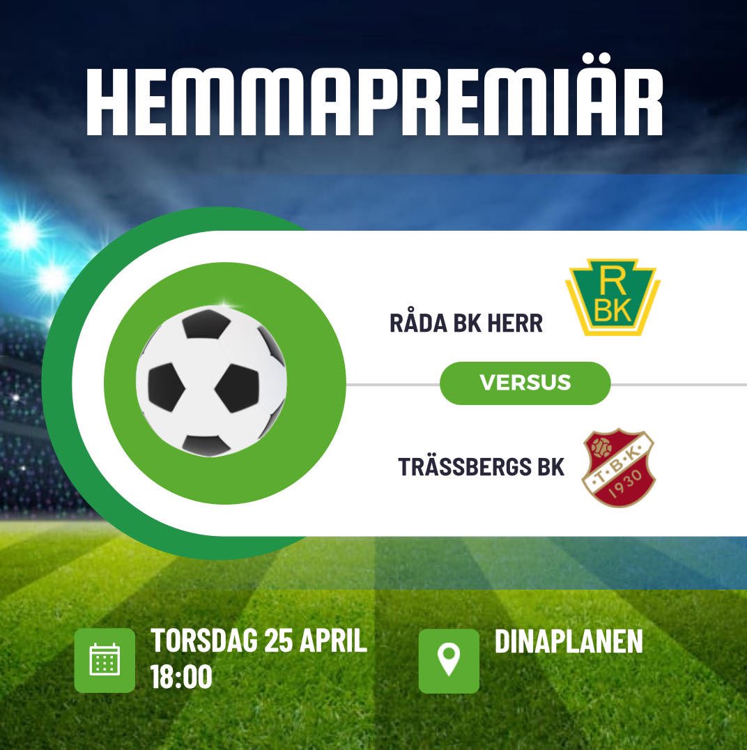 Råda BK Herr (@rbkherr) on Twitter photo 