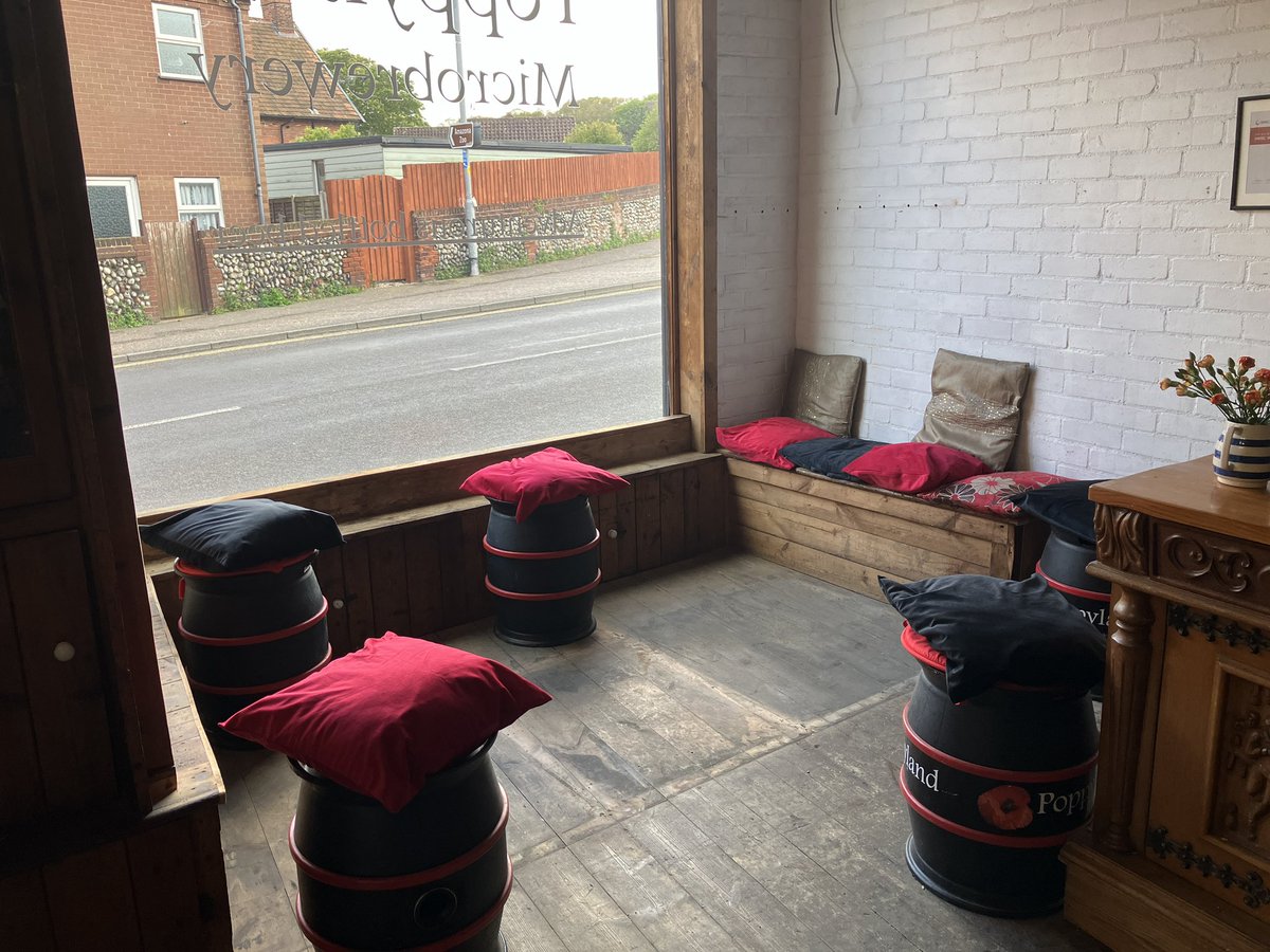 New “tap-room” space taking shape #cromer #cityofales #Norfolk #beer #beertoday #camra #cromerholiday #crispmalt #edp #northnorfolknews #admiralscat