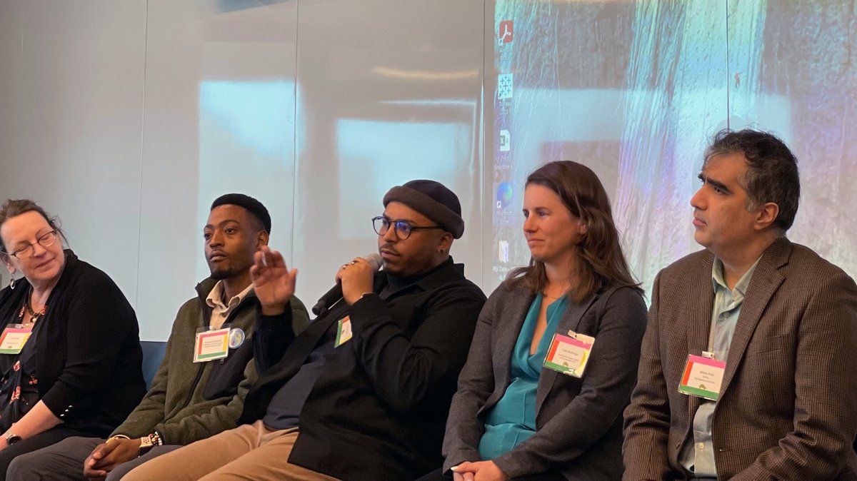 At the @BARIboston Conference earlier this month, Sasaki Foundation Executive Director Jen Lawrence moderated a session on equitable community engagement and Trustee Danyson Tavares spoke on a panel about DEI in the workplace. Thanks to BARI for hosting such an impactful forum!