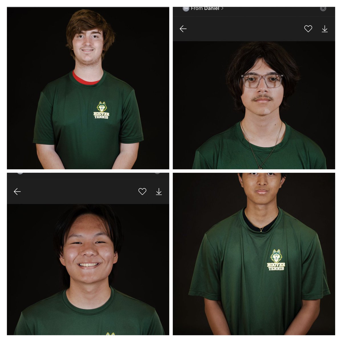 Come out to support you’re Boys’ Hoover Tennis Team today at Lincoln High School at 4 pm