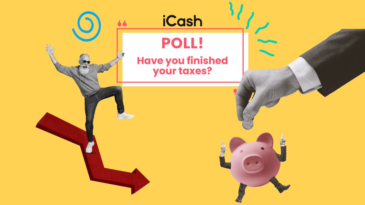 ✅ POLL time! ✅
Q: Have you finished your taxes yet?

A:
👍 = YUP! All done!
⏳ = Almost! Will send them shortly1
🫣 = EEK! I haven't started yet!
#incometaxes #taxdeadline #taxes #canadataxes #iCash #taxtime #canadiantaxes #canadianincometaxes #accounting #refund