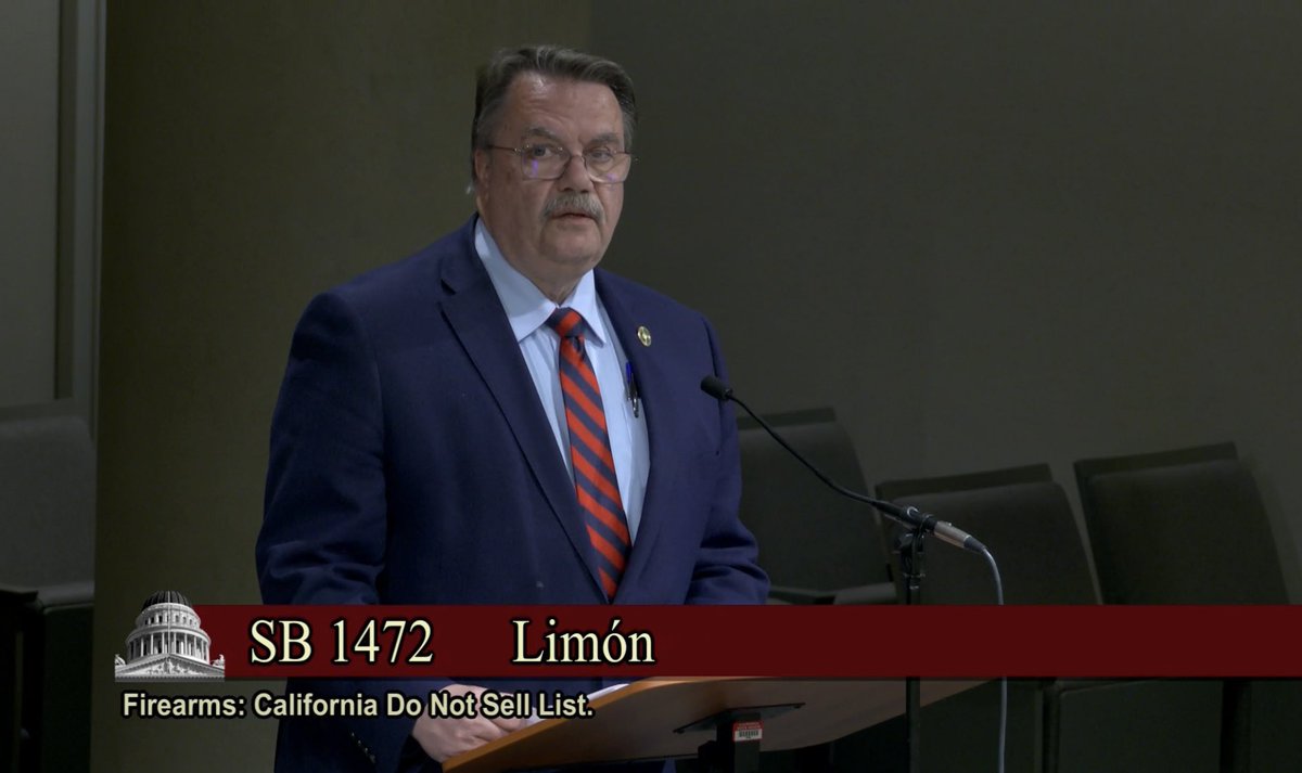 Suicide by firearm is a crisis in our nation. That is why I am grateful to have @sbsheriff Bill Brown in Sacramento to support SB 1472 to establish the California Firearms Do Not Sell List — a voluntary system for CA residents to add their name to the Do Not Sell List.