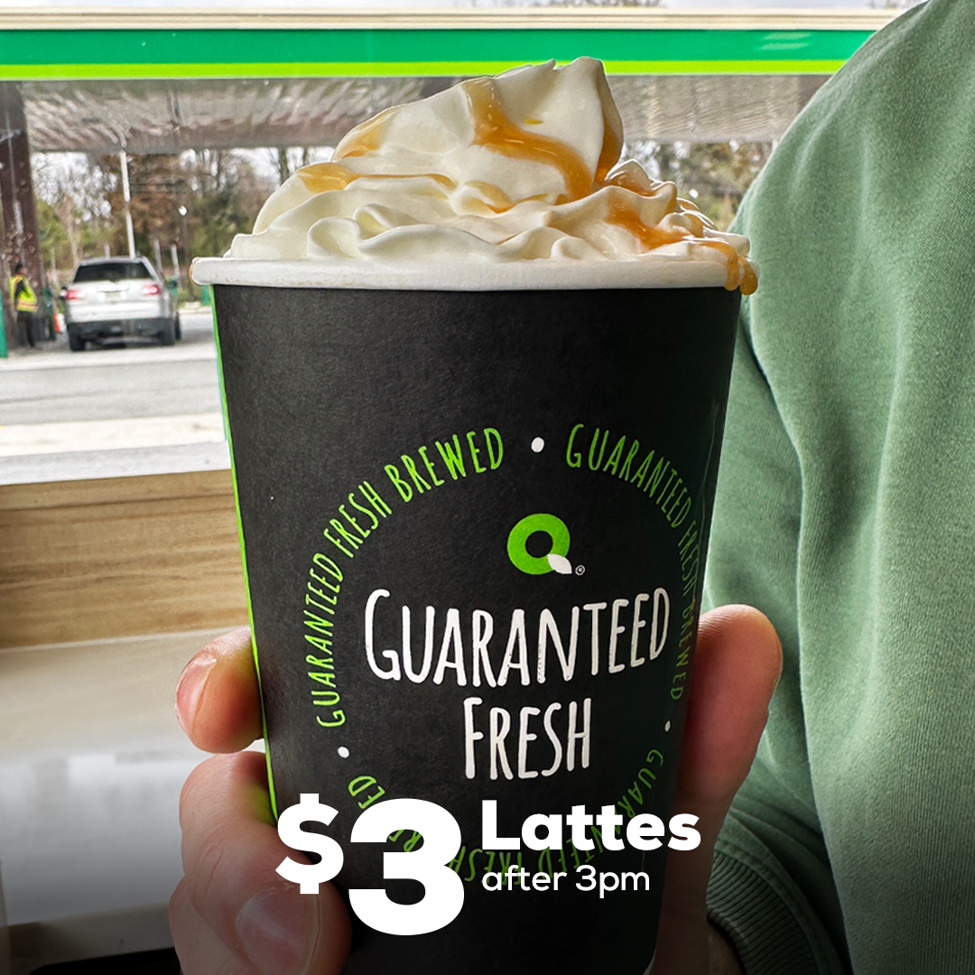 We love you all a latte! This is the last week for $3 lattes after 3pm. #3DealsAfter3PM #AfternoonValue