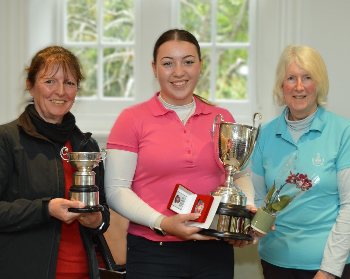 Well done to today's winners at the Women's Spring Meeting, hosted by @BushHillParkGC. Karen Wilkinson won the Bronze Division and Ivy Rose Neary won the Silver Division. Thanks to everyone for taking part and for making this event such a success. See you all at the Autumn…