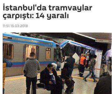 📍Bu nasıl gazetecilik... Akşam gazetesi yazarı Murat Özer’in “Çöküş Dönemi” notuyla paylaştığı metro kazası, 2018 yılına ait çıktı. 2018 yılında İBB, AK Parti yönetimindeydi.