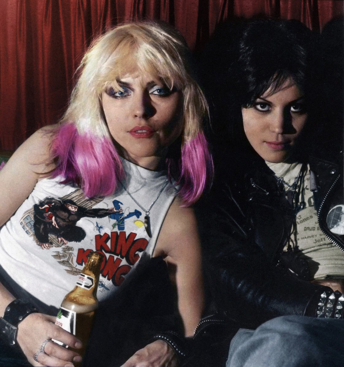 Debbie Harry & Joan Jett, 1977