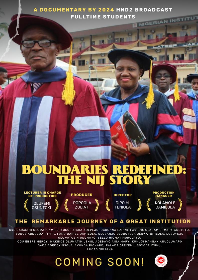 BOUNDARIES REDEFINED THE NIJ STORY. Watch out for full story  on our YouTube page <a href="/penradio/">Penradio</a>