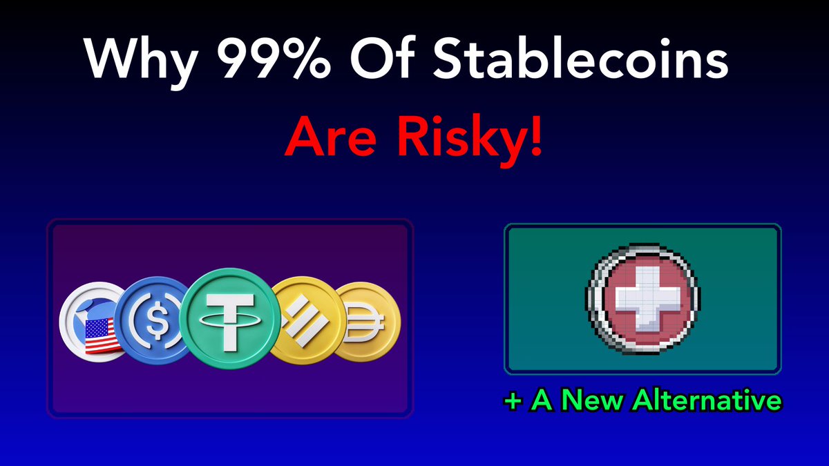 frankencoinzchf's tweet photo. The crypto stablecoin market is worth a staggering $160 billion and is growing rapidly!

However, there's a significant issue: 99% of stablecoins are not as "stable" as you might think...

🧵Let us explain:👇 https://t.co/eJ7ukfets9