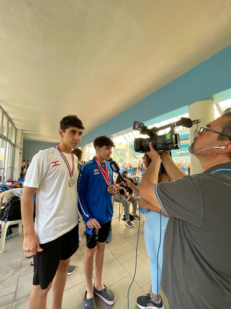 تألق من ذهب يحصده أبطال حسام الدين الحريري في السباحة في بطولة لبنان الشتوية💪ألف مبروك #شادي_مركيز #لانا_حجازي #ماجد_حجازي  <a href="/Hhhsinfo/">Houssam Hariri HS</a> <a href="/ea_rania/">Rania El Abbassi</a> <a href="/DidiSaleh10/">Diana Saleh</a>