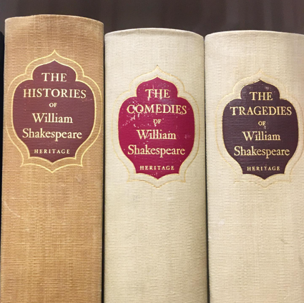 Some light reading for #WorldBookDay! It's also #WilliamShakespeare's birthday (born in 1564) & death-day (died in 1616). Celebrate by revisiting your favorite play or poem by the Bard (the library shelves are brimming with them). 🌎📚 #FordhamLibraries #BardofAvon #Shakespeare