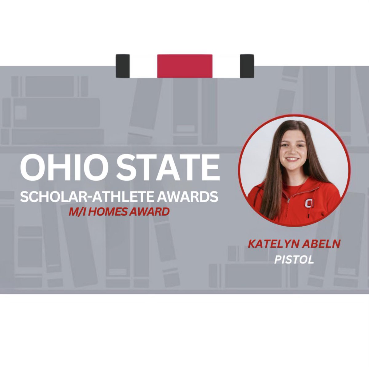 🏆Scholar-Athlete Award Winners🏆

Congratulations to 🥁🥁🥁 
•
•
•
Buckeye Student-Athletes Morgan Kraus &amp; Katelyn Abeln‼️🌰