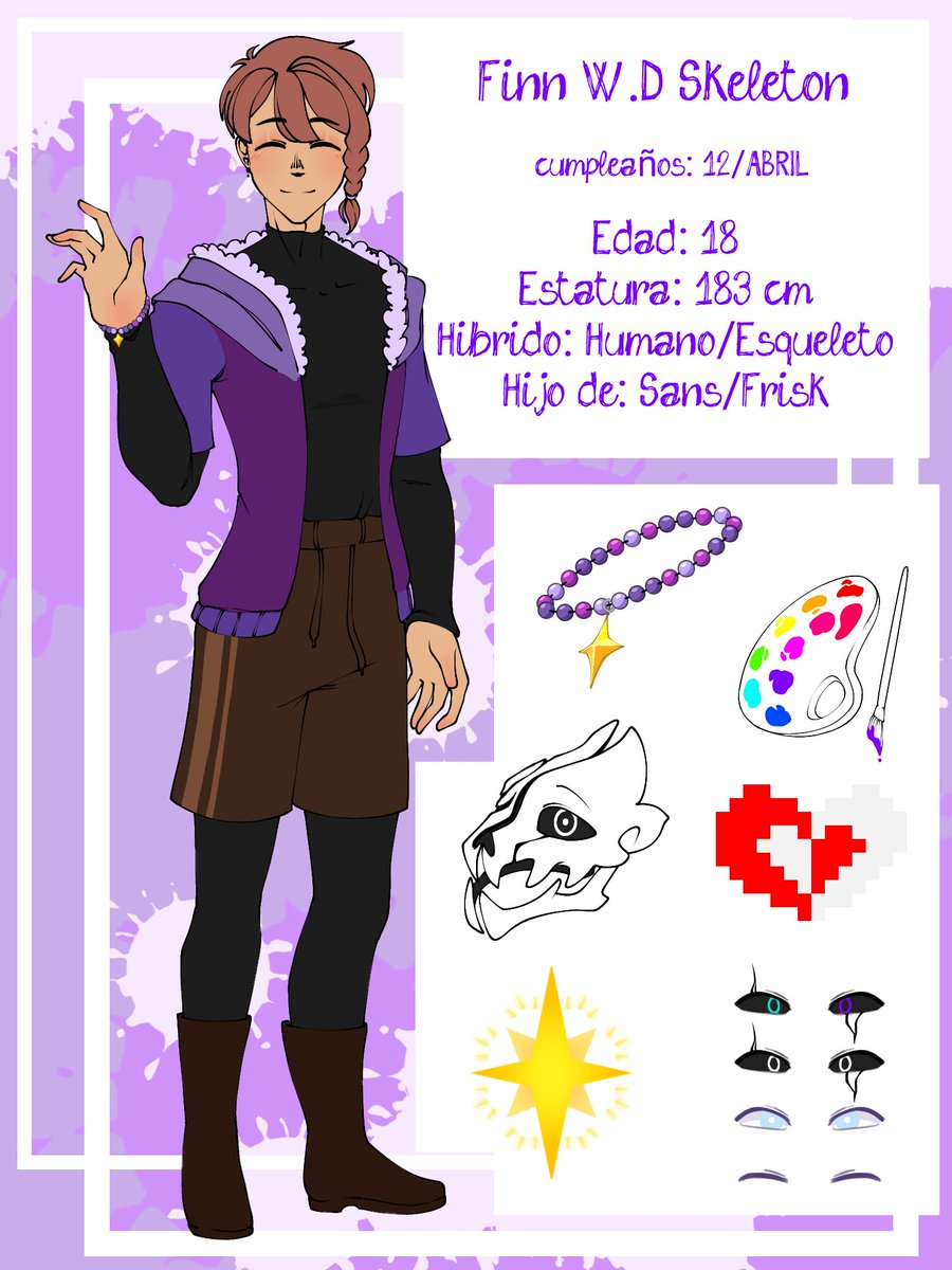 Fani_Drawings's tweet photo. hay lo volví a subir porque me equivoqué en la fecha de cumpleaños así que aquí lo tienen y pues aquí están los hashtag que se van a utilizar para este personaje 
#Finn_SH #_SH✨ #SavedHome_AU https://t.co/1J2J35mnUB