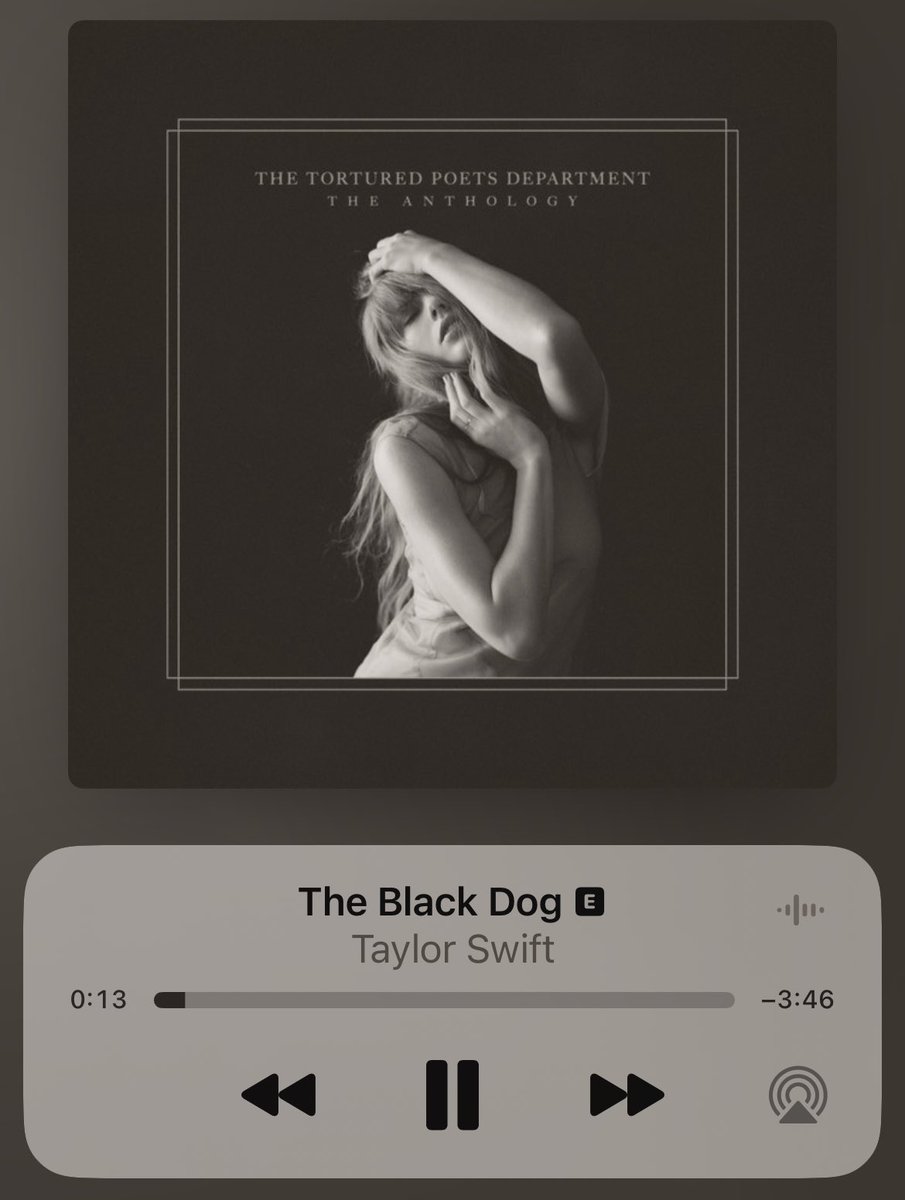 now WHERE are my ‘the black dog’ stans?