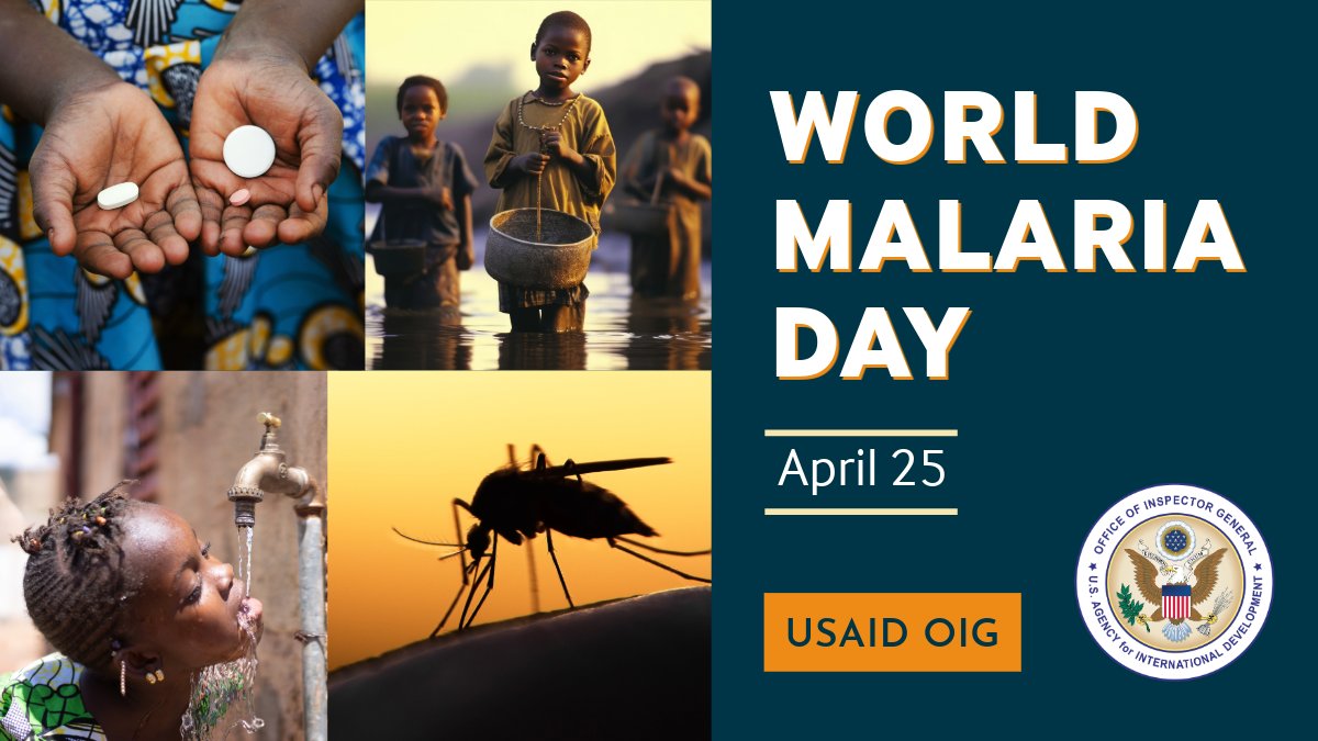 This World Malaria Day, we highlight our ongoing audit of @USAID’s malaria efforts in high-burden countries in Africa🌍 which looks at the President's Malaria Initiative’s (@PMIgov) resource allocation & progress towards strategic goals. 🔜Audit report soon to come.