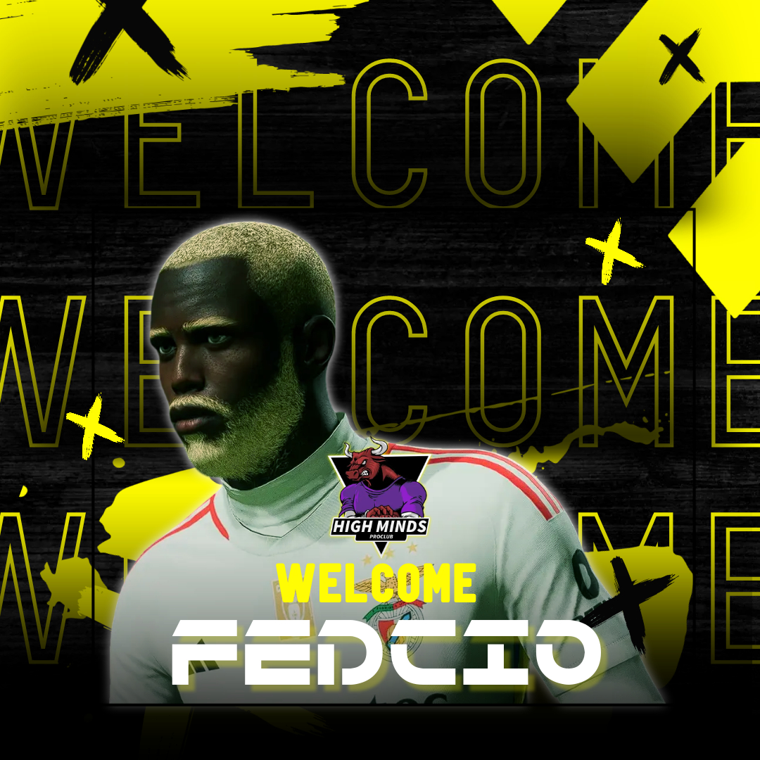 HM_ProClub's tweet photo. C'è chi dice che i post di benvenuto portano male, ma non abbiamo paura!
Welcome @fedcio1 !
@proleagueitalia @VPGItaly
#gohighminds #PROCLUB #proclubitalia #eafc24 https://t.co/z5teZILtkg