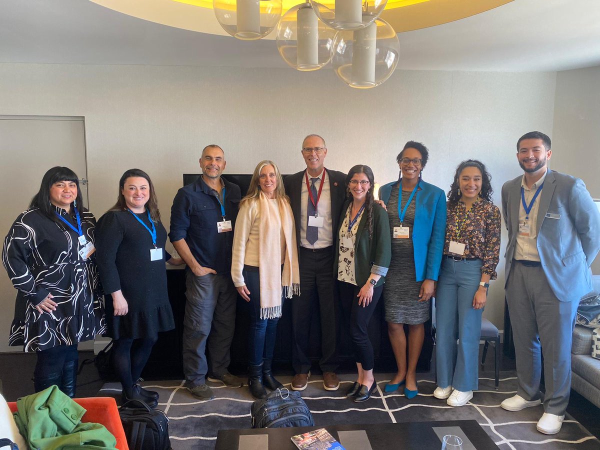 Yesterday, we met with @RepHuffman at #INC4, and we're proud to continue guiding an effective #PlasticsTreaty using science. The Scientists Coalition for an Effective Plastics Treaty (@Scientists_Coa) includes 350 scientists who can support negotiators with facts and evidence.