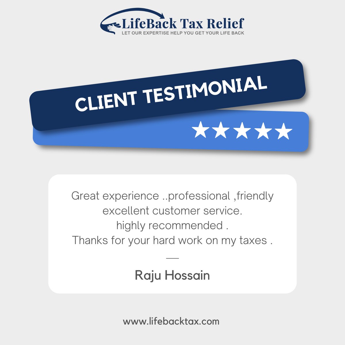 Thrilled to hear about your positive experience with our tax relief services! 🌟 Our team is dedicated to professionalism, friendliness, and excellent customer service. Thank you for trusting us with your taxes! 

#taxrelief #clienttestimonial #taxseason #taxseason #taxtips #tax