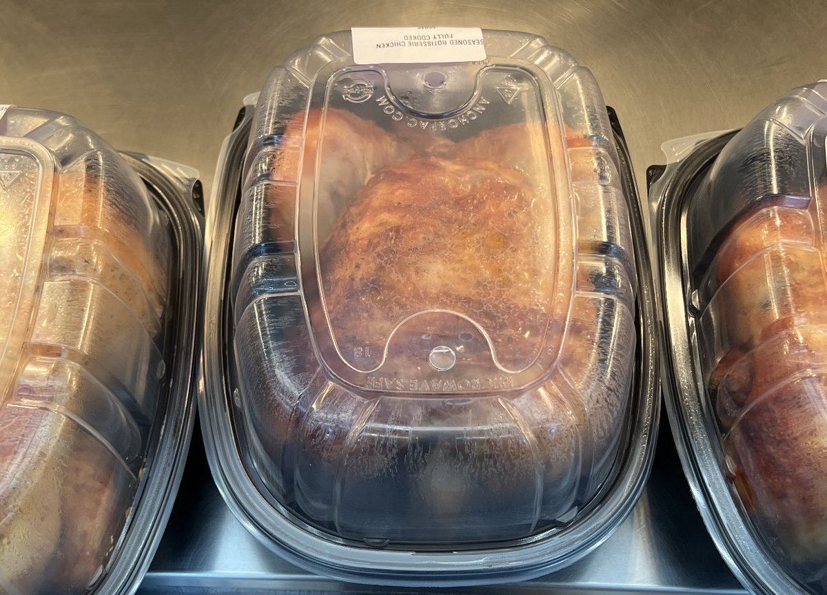 I’m gonna eat this rotisserie in the car like a piece of shit