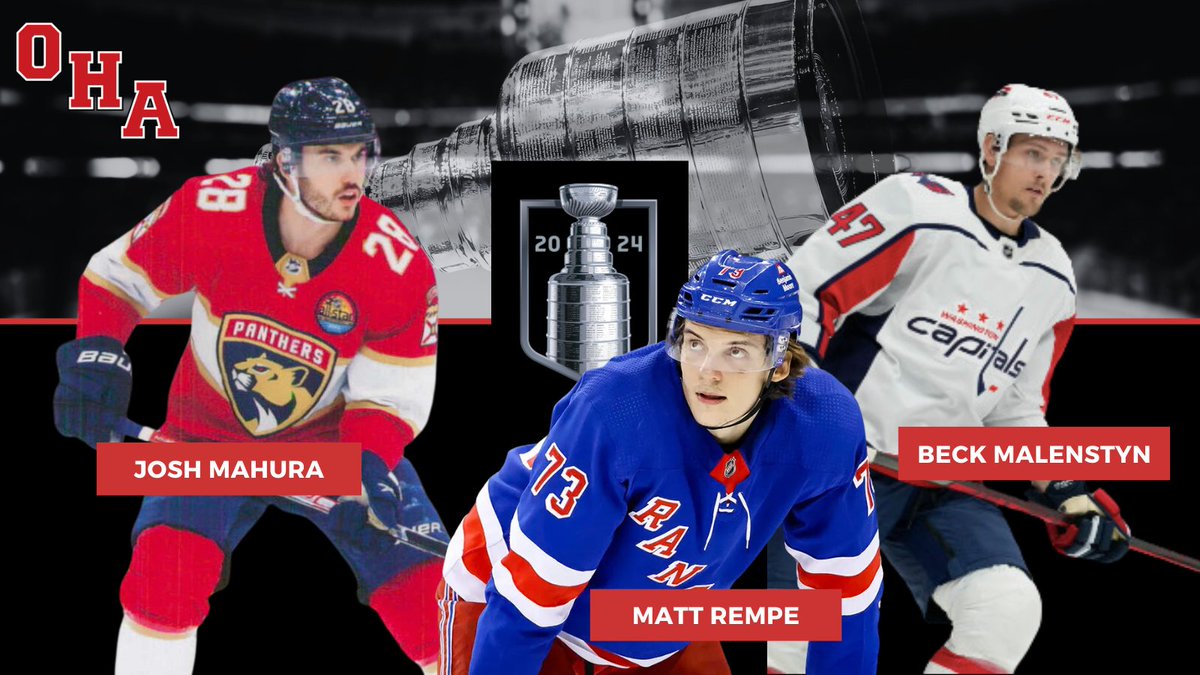 From the halls of Okanagan Hockey Academy to the bright lights of the NHL playoffs 🏒 Best of luck to our OHA Alumni - Josh Mahura (Panthers), Matt Rempe (Rangers), and Beck Malenstyn (Capitals) as they battle it out with their teams for the cup! 🏆 #NHLPlayoffs #OHAAlumni
