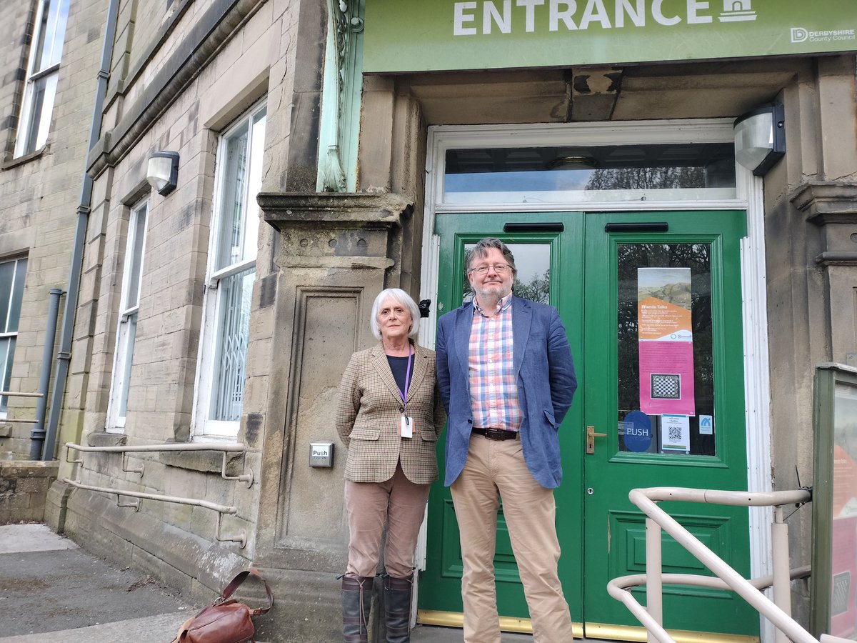 Today I visited @BuxtonMuseum with @suehobson2000 to talk to staff and officers of @Derbyshirecc to reassure and underline the commitment of the administration to support the museum service and to ensure its future in the town long term. Elements of a cunning plan are coming…