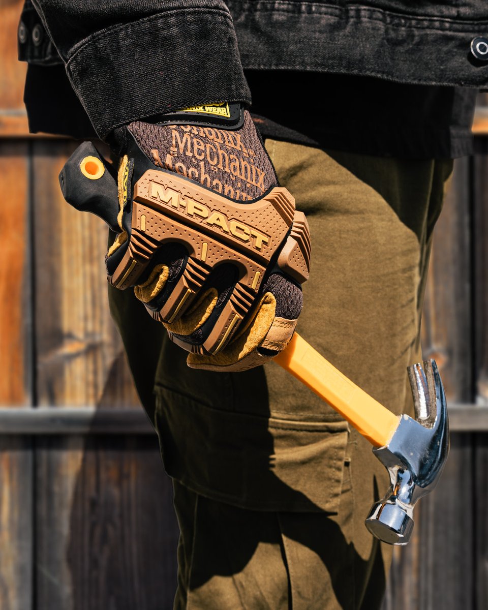 Tough as nails, our Durahide M-Pact gloves tackle everything from rough wood to abrasive metals. They're built to last through the toughest jobs, from construction sites to home projects. #MechanixWear #WhatYouWearMatters