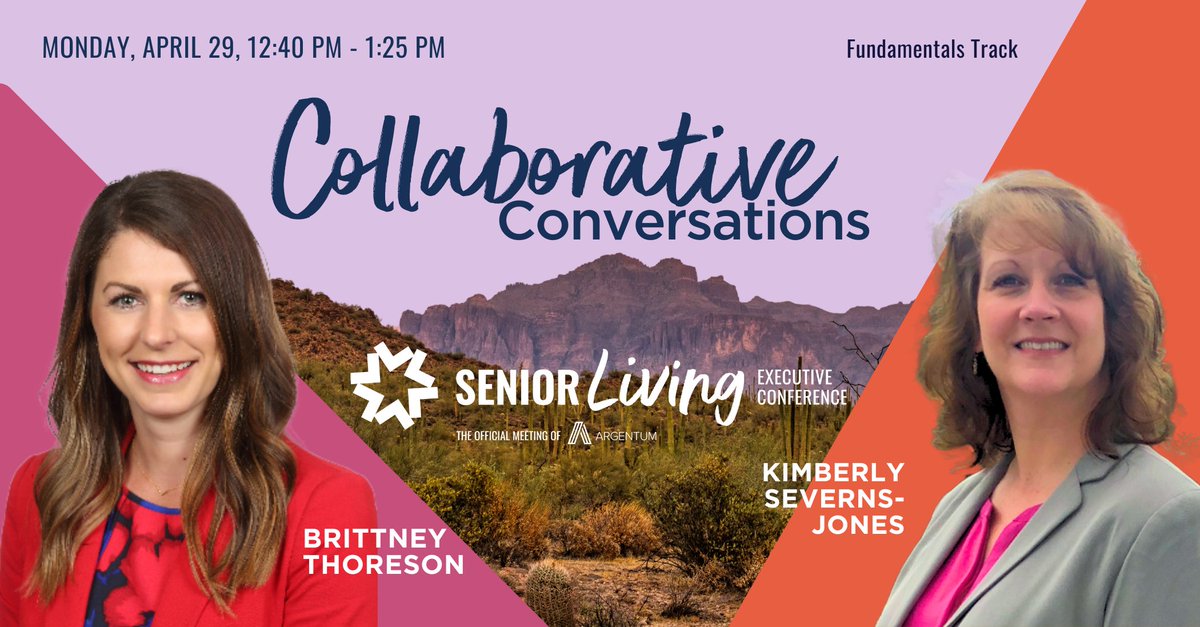 Join “Collaborative Conversations” with Brittney Thoreson and Kimberly Severns-Jones on 4/29 at the Phoenix Convention Center.

Check out the Fundamentals track at #SLEC2024 bit.ly/3xR2muR

#QualityImprovement #RiskManagement #Leadership #Operations #SeniorHousing