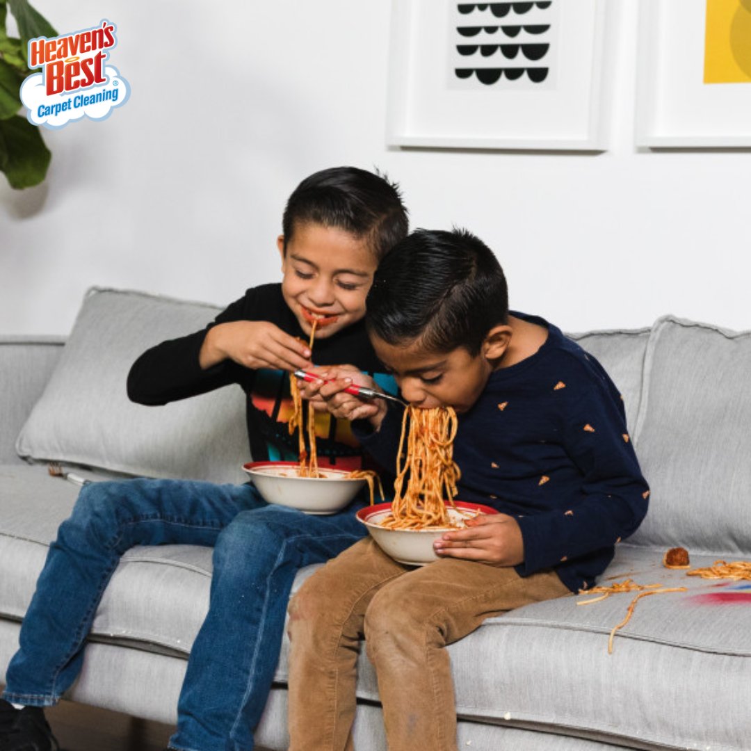 Raising kids can get a little...messy. 😭🍝 Heaven's Best is here to clean up and make your carpets and furniture look like new again! Get in touch with us for your FREE cleaning estimate!

goheavensbest.com
#heavensbest #portland #bestofportland #lakeoswego #oregoncity