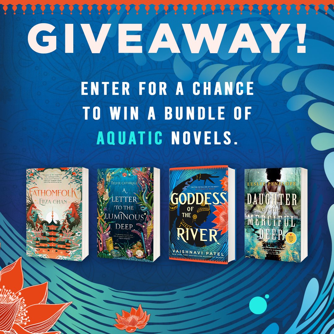 Enter for a chance to win a bundle of aquatic novels! US: bit.ly/4aFDh4a UK: bit.ly/3Ok1AuS US & UK only; no purchase necessary; 18+; ends 4/30/24