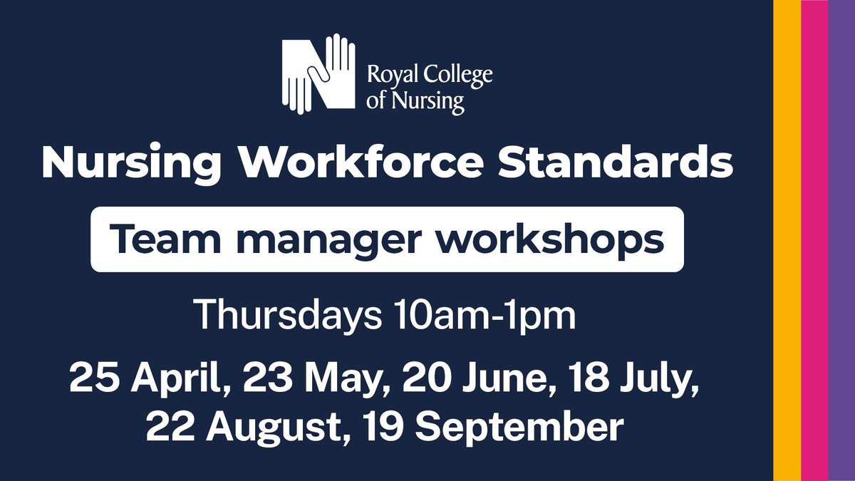 Our Nursing Workforce Standards are the first national blueprint for tackling nursing shortages across the UK. Join one of our upcoming webinars to learn how they can be used in your workplace to support the delivery of safe and effective patient care: bit.ly/3PHaxjd