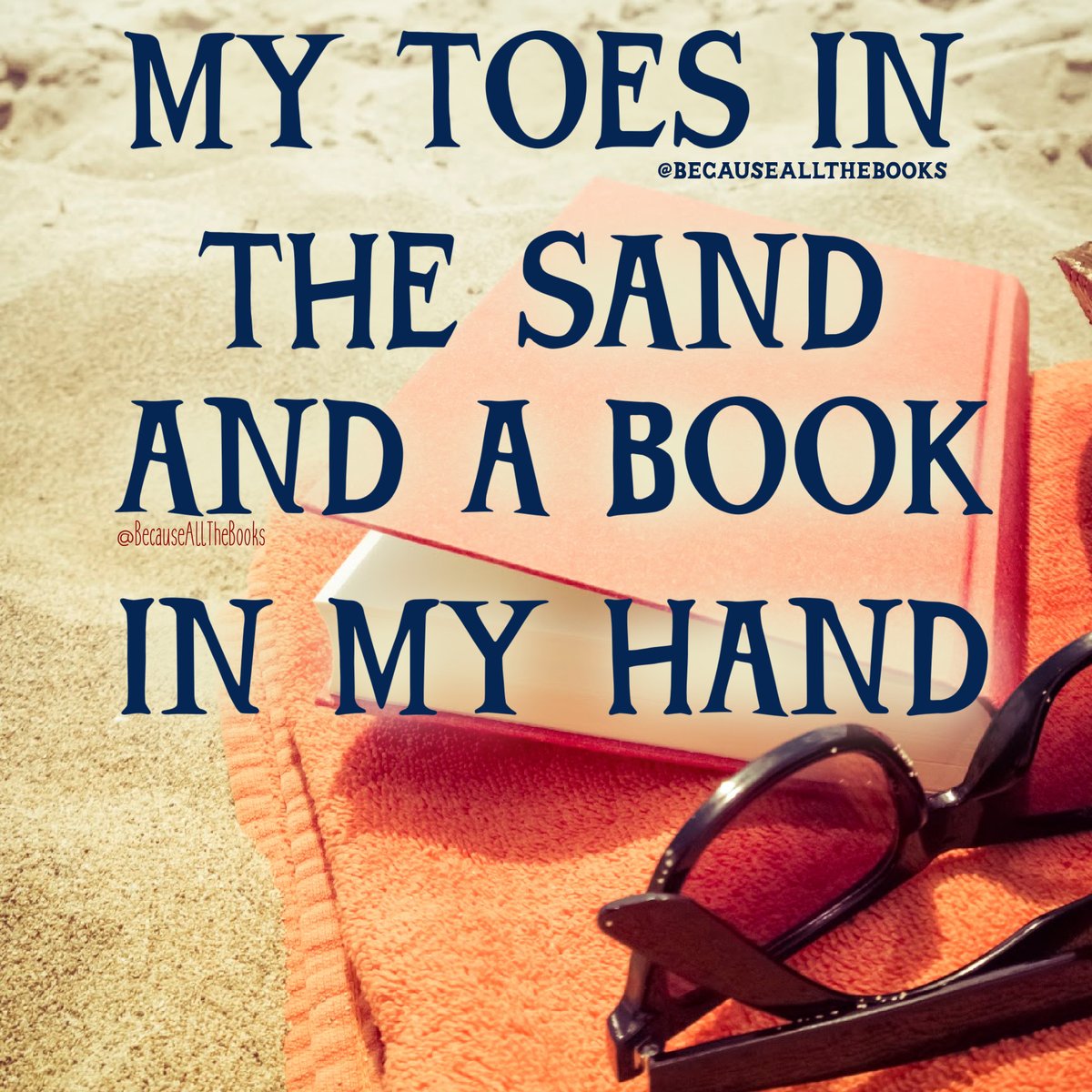 Two things I seriously need right now!

#BecauseAllTheBooks #BeachRead #BeachReads #BeachReading #VacationReading