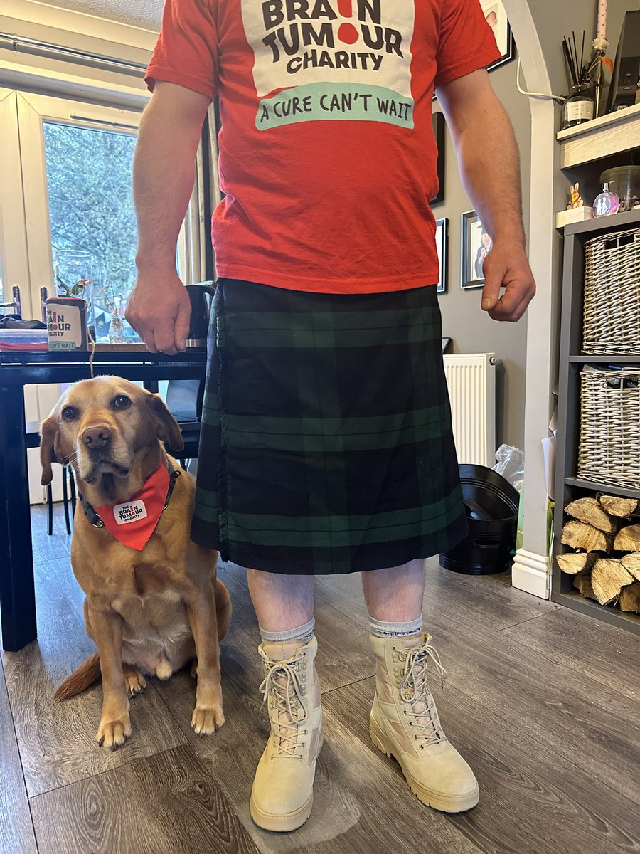 5 days to go @thekiltwalk Glasgow click here to sponsor us all in aid of @BrainTumourOrg 

justgiving.com/fundraising/jo…

#walks #charity #donate #braintumours #findacure