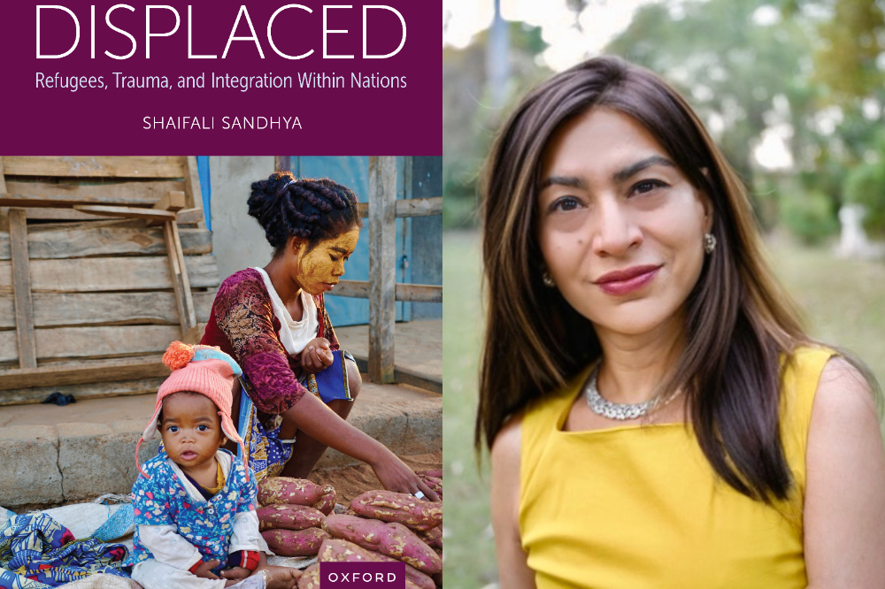 Join us this Thursday, April 25 at 6pm CT for a conversation with Dr. Shaifali Sandhya on 'Displaced: Refugees, Trauma, and Integration Within Nations.' Register here: ow.ly/7SJH50QMZTQ