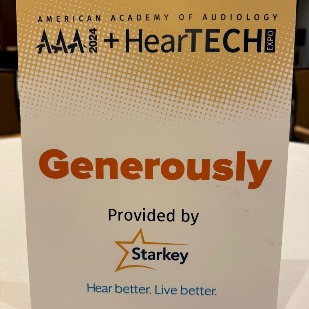 These smiles say it all. 😊 It was great to see everyone at #AAAConf2024! We enjoyed meeting with many ambitious students and sharing the latest information with fellow hearing healthcare professionals. What insights did you gain?
 
#AudPeeps #HearingAids #Audiology
@AcademyOfAuD