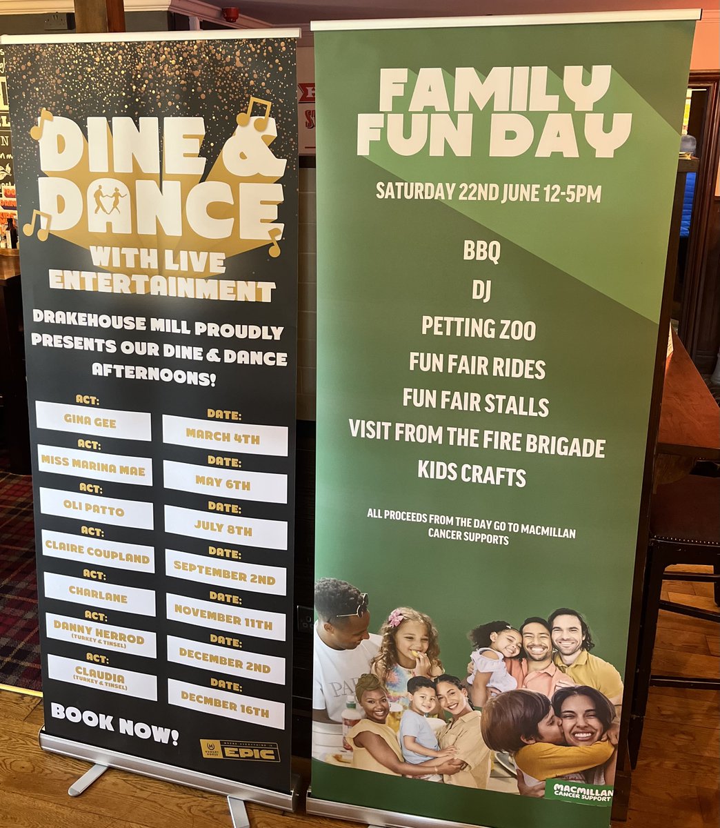 Drakehouse_HH's tweet photo. Take a look at what’s coming this year!!! 

Join us on these dates for some EPIC entertainment.

#Entertainment #Liveacts https://t.co/w19TkYqKQ5