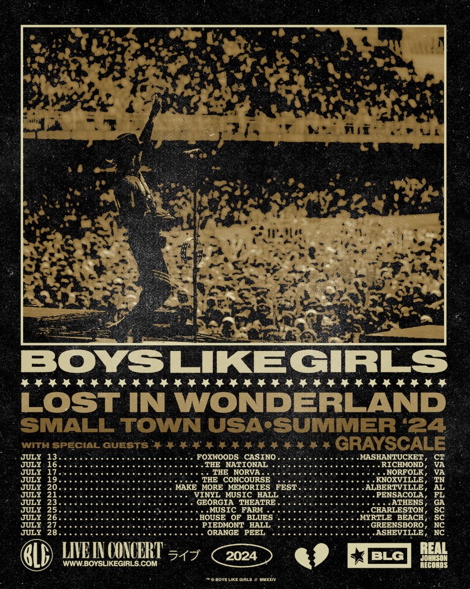 > Boys Like Girls Announce Summer 2024 Headline Tour Dates + Band Touring With Dashboard Confessional This Fall mailchi.mp/atomsplitterpr…