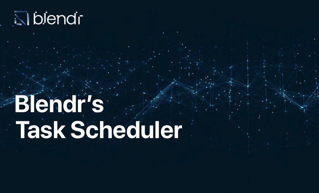 Blendr's Task Scheduler ⏲

Kick off your week by discovering a vital feature from the Blendr platform: the Task Scheduler. This powerful tool is designed to optimize the distribution and execution of computing tasks across our decentralized GPU network.

📊 Intelligent Task