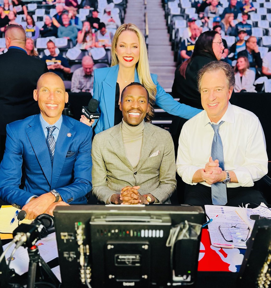 What a crew. What an EPIC night. First playoff game in the books 🙏🏾